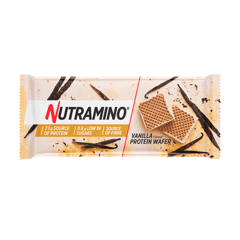 نيوترامينو ويفر بروتين محشو بنكهة الفانيلا 39 جم-Nutramino High Protein Wafer Vanilla 39 gm