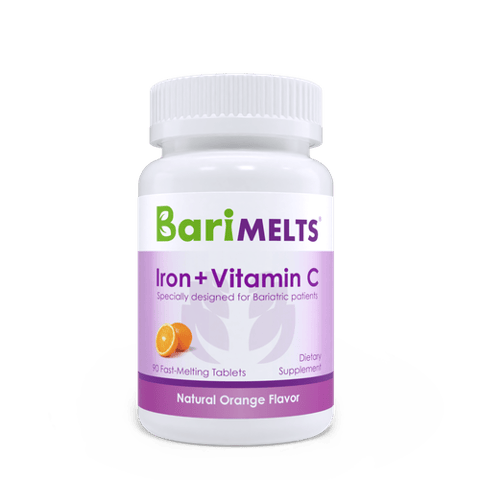 باريملتس حديد مع فيتامين ج-Barimelts Iron + Vit C 90 Fast Melting Tablets