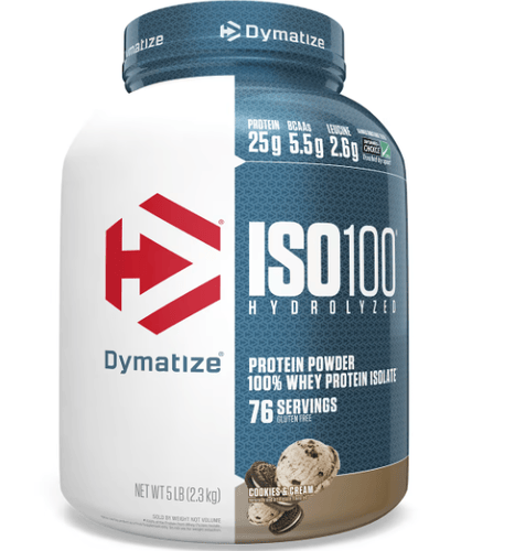 Dymatize ISO100 - Cookies and Cream - 5 lbs