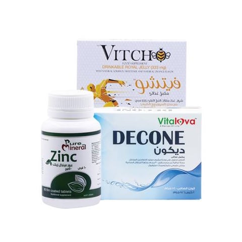 Men Immunity 1 Pack (Decone – Vitcho – Pure Mineral Zinc)