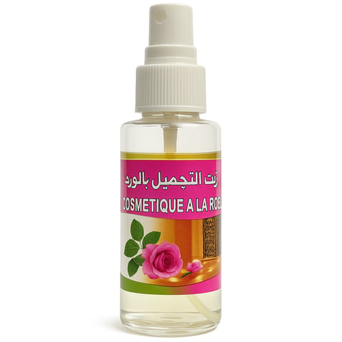زيت التجميل بالورد – ترطيب وتنعيم للبشرة