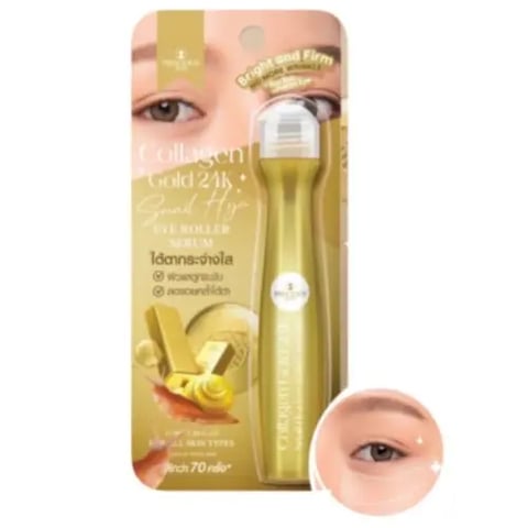 gold collagen 24k جوجي رول سيرم تحت العين كولاجين جولد 15 مل