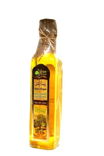 زيت الأركان المغربي الأصلي للعناية بالبشرة والشعر – 250ml