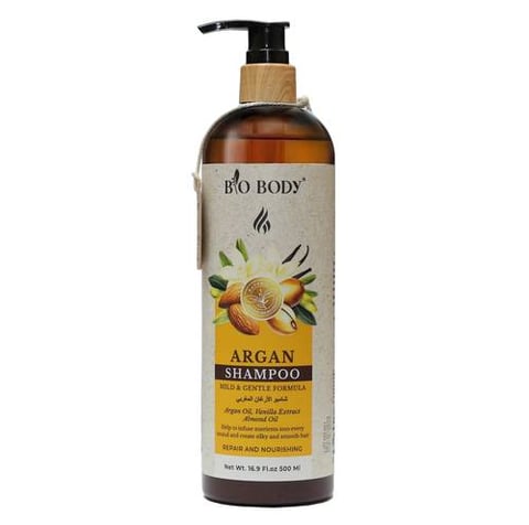 شامبو الارغان الطبيعي 500 مل BIO BODY