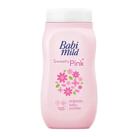 BABI MILD بودرة اطفال معطره سويتي بينك 45 جرام