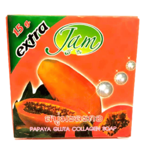 صابونة jam صابون البابايا بخلاصة الكولاجين 15 جم