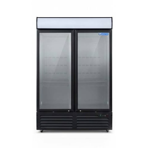  فريزر ذات بابين اسود بسعة 1400 لتر KXD-1330H من ونتر 