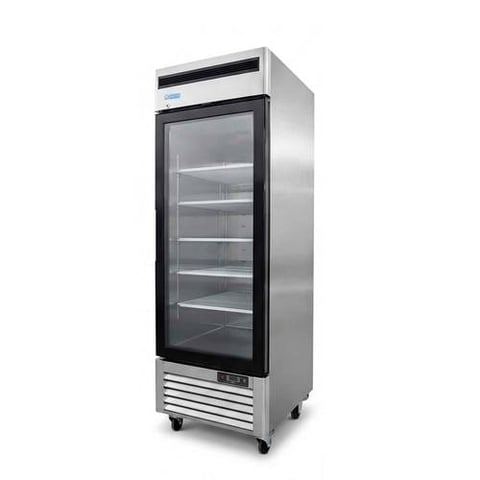 فريزر عرض استيل واحد باب MCF 8701 من ونتر