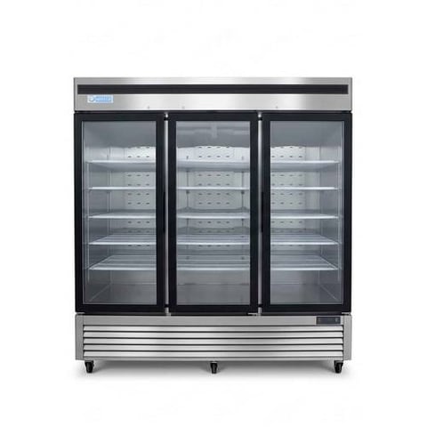ثلاجة عرض استيل 3 أبواب MCF 8708 من ونتر 