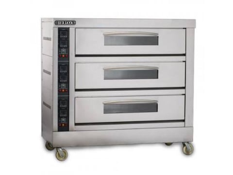 فرن كهربائي للبيتزا والمعجنات بثلاثة طوابق BJY-E25KWLV-3PRM من برجايا