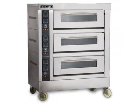 فرن كهربائي للبيتزا والمعجنات بثلاثة طوابق BJY-E20KW-3PRM من برجايا