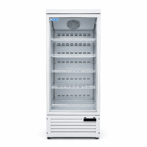 ثلاجة عرض البضائع ومشروبات 1 باب KXG-800P من ونتر 670 لتر ابيض