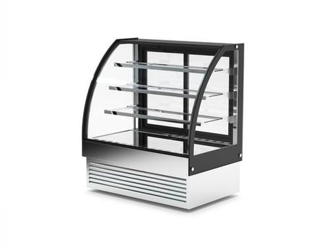 WNTER HL1500S3, 3 Shelves, Steel Curve Display Refrigerator- 150 cm