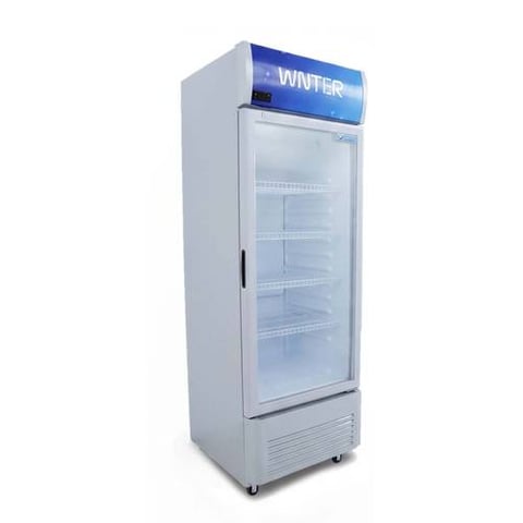 ثلاجة عرض WNTER XLS- 250 FG، سعة 238 لترًا