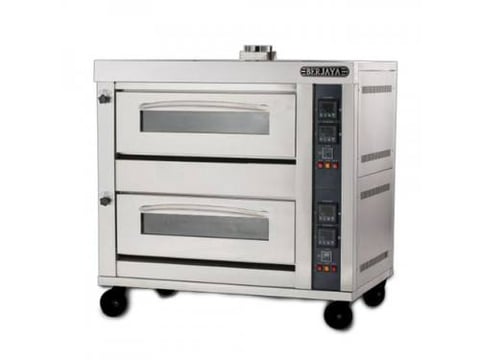 فرن غاز للبيتزا والمعجنات ذو طابقين  BJY-G120-2BD من برجايا
