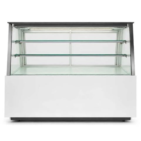 ثلاجة حلويات هرمي ابيض 150 سم 2 رف مديل CS-1500C2