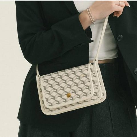 Christy Ng Hugo Messenger Bag White