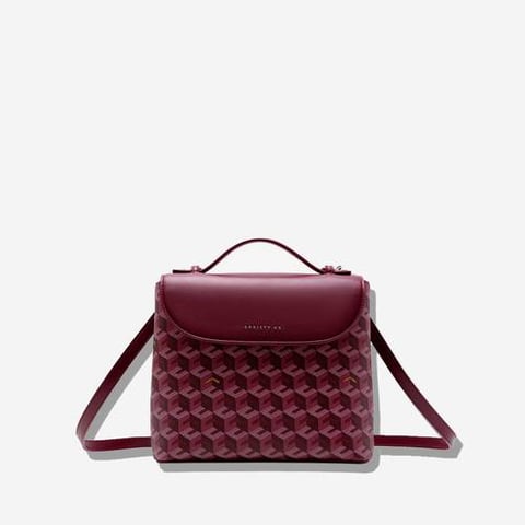 Christy Ng Julio Backpack Chestnut Burgundy 