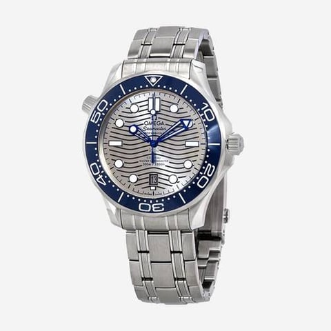 OMEGA  Seamaster Automatic Grey Dial Men's Watch (Pre-Order Within 14 Days)