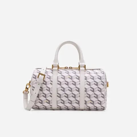 Christy Ng Enzo Mini Duffle Bag White (Pre-Order Within 14 Days)