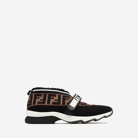Fendi Black Forever Fendi Rockoko Sneakers