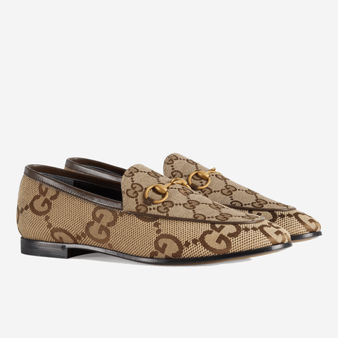  Gucci Women's maxi GG Jordaan loafer
