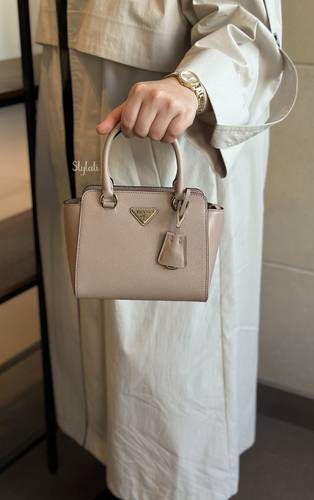 Prada mini top handle bag 