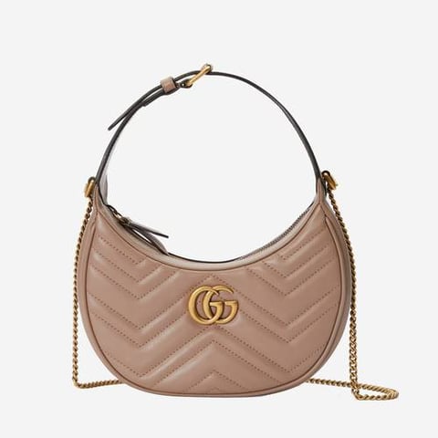 Gucci GG Half-Moon-Shaped Mini Bag
