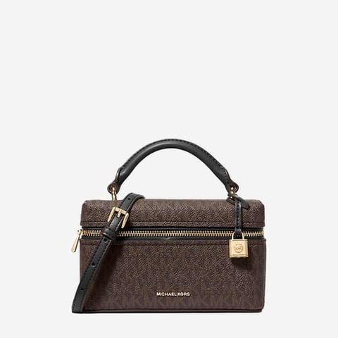 Michael Kors Jana Extra-Small Signature Logo Convertible Crossbody Bag