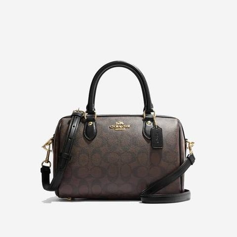 Coach Signature Canvas Rowan Satchel Bag (Pre-Order Within 14 Days)