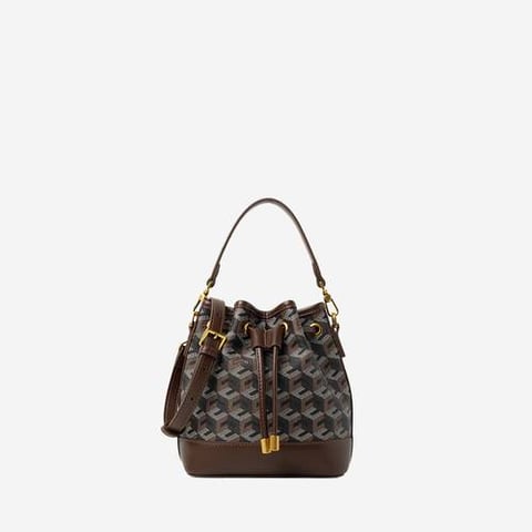 Christy Ng Giorgio Bucket Bag Chestnut Brown