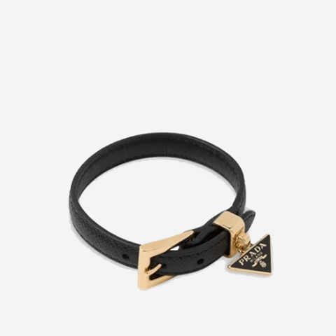 Prada Saffiano leather small bracelet