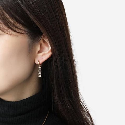 Fendi Gold-Colored Earrings