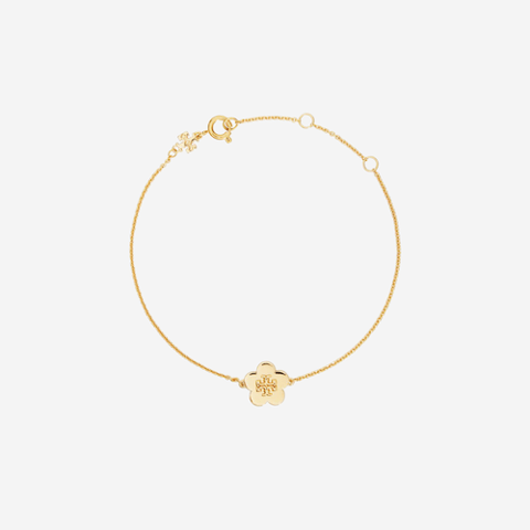 Tory Burch Kire Flower Bracelet Tory Gold 