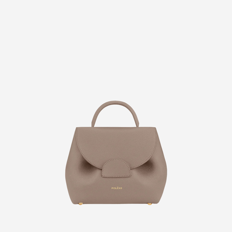 Polene Numéro Un Nano Edition Textured Taupe
