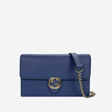 Gucci Icon GG Interlocking Wallet On Chain