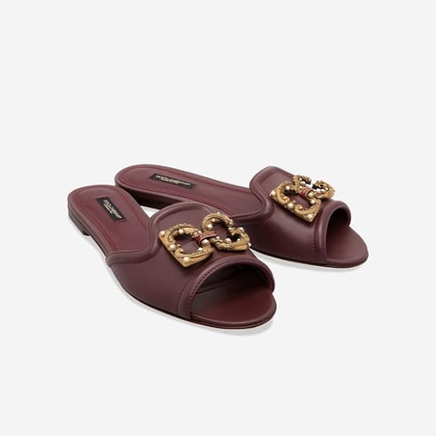 Dolce and Gabbana Ciabatta Flat Sliders