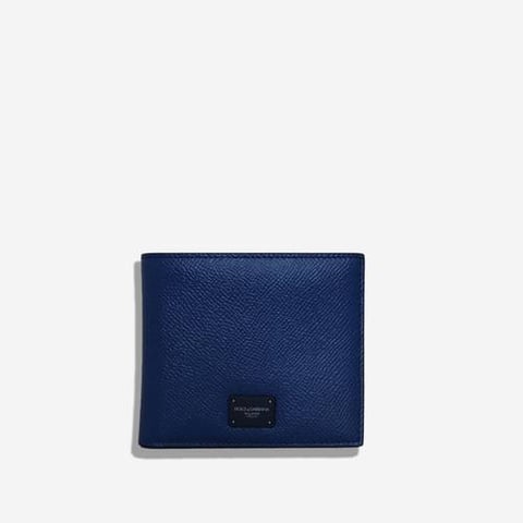 Dolce and Gabbana Wallet Bifold Blue