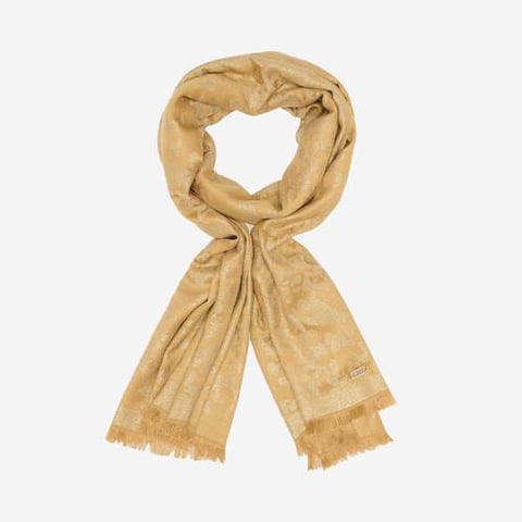 Dkny Leopard lurex pashmina