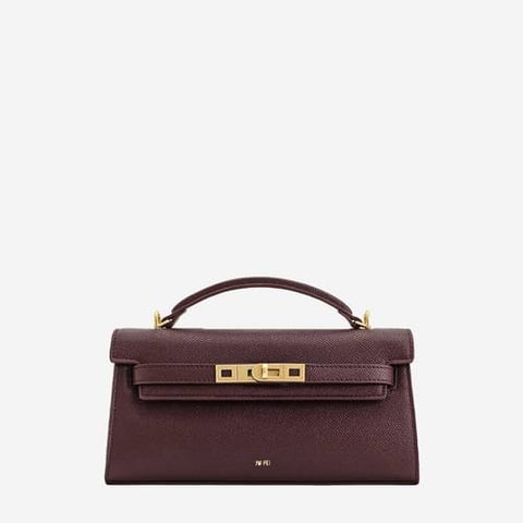 JW PEI Noor Top Handle Bag - Deep Burgundy