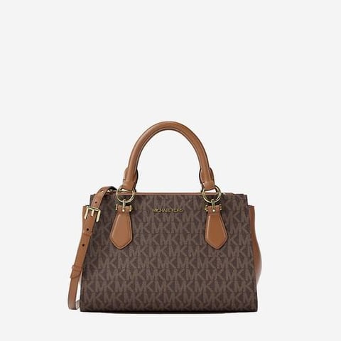 Michael Kors Marilyn Small Signature Logo Messenger Bag