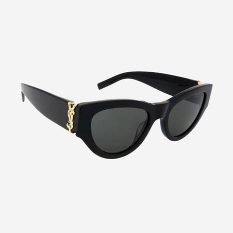 Saint Laurent Round Grey Sunglasses (Pre-Order Within 14 Days)