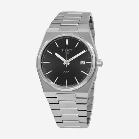 TISSOT  PRX 40 Quartz Black Dial Men's Watch 