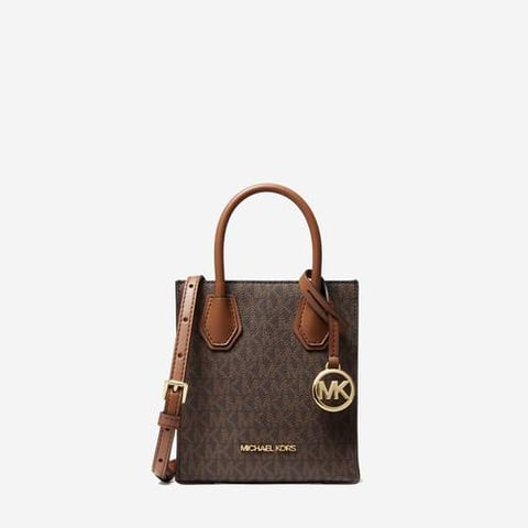 Michael Kors Mercer Extra Small Pebbled Leather Crossbody Bag
