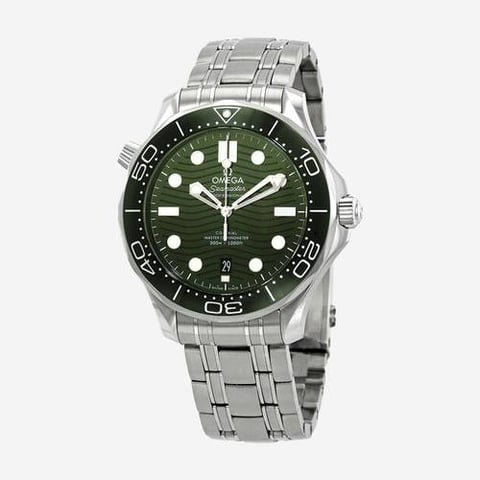 OMEGA  Seamaster Diver Automatic Chronometer Green Dial Men's Watch (Pre-Order Within 14 Days)