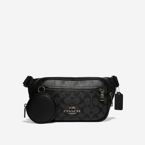 Coach Elias Belt Bag In Signature Canvas (Pre-Order Within 14 Days)
