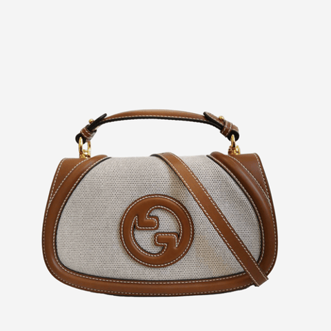 Gucci Handbag Blondie Arabella GG Canvas Bag  