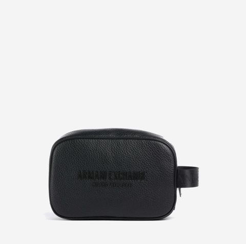 Armani Exchange Miami Toiletry bag black