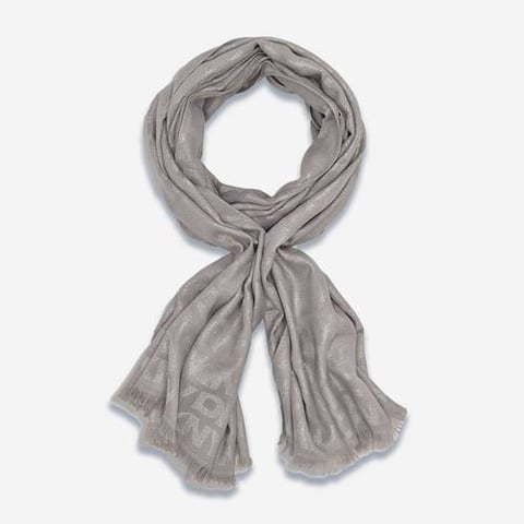 Dkny metal pashmina gray