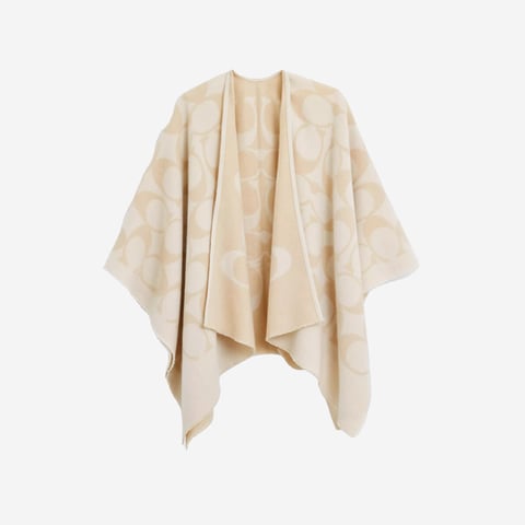 Coach Signature Cape Chalk